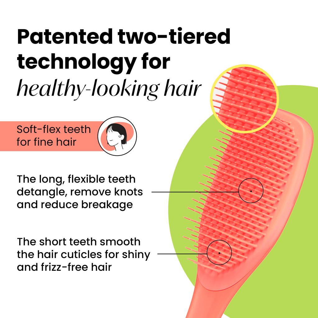 The Essential Detangler for Fine & Fragile Hair, Orange - Image 2