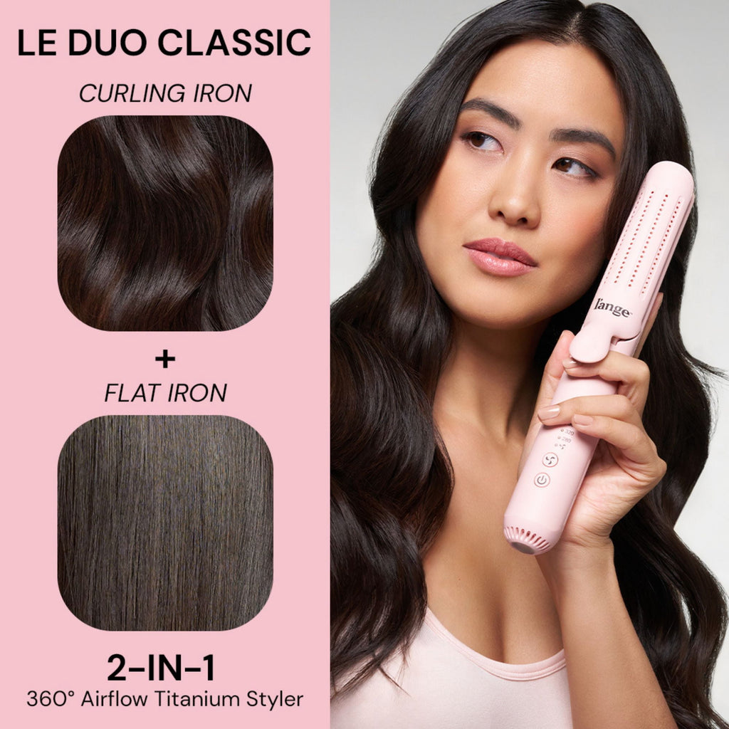 Duo 360° Airflow Styr | 2-in-1 Curling Wand & Titanium Flat Iron Straightener - Image 5
