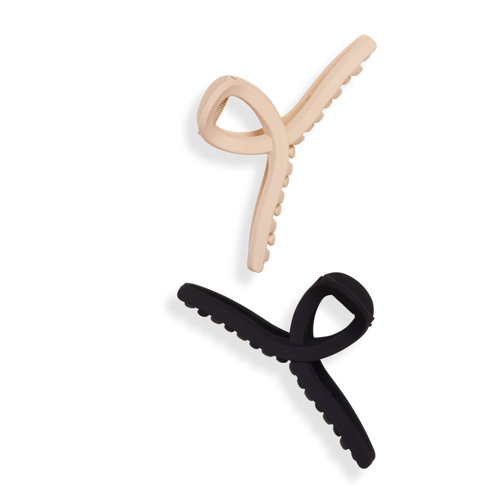 Clip For Fine Hair, Black Blonde, 2 Count - Image 3