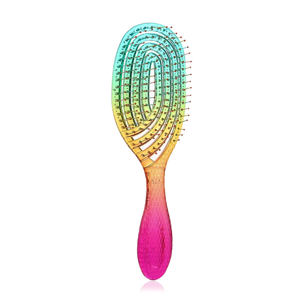 Hair for Wet or Dry Hair, Vented Design and Ultra Soft-Nylon Detangler Hair for All Hair Types, Colorful Wet Hair for... - Image 4