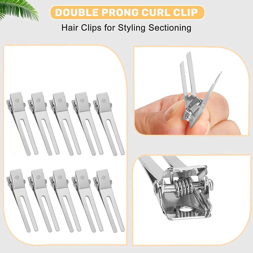 Clips for Hair 50 Pack, 1.8"Metal Duck Billed Hair Clips for Styling Sectioning, Hairdressing Styling Hair Clips, Pin... - Image 4