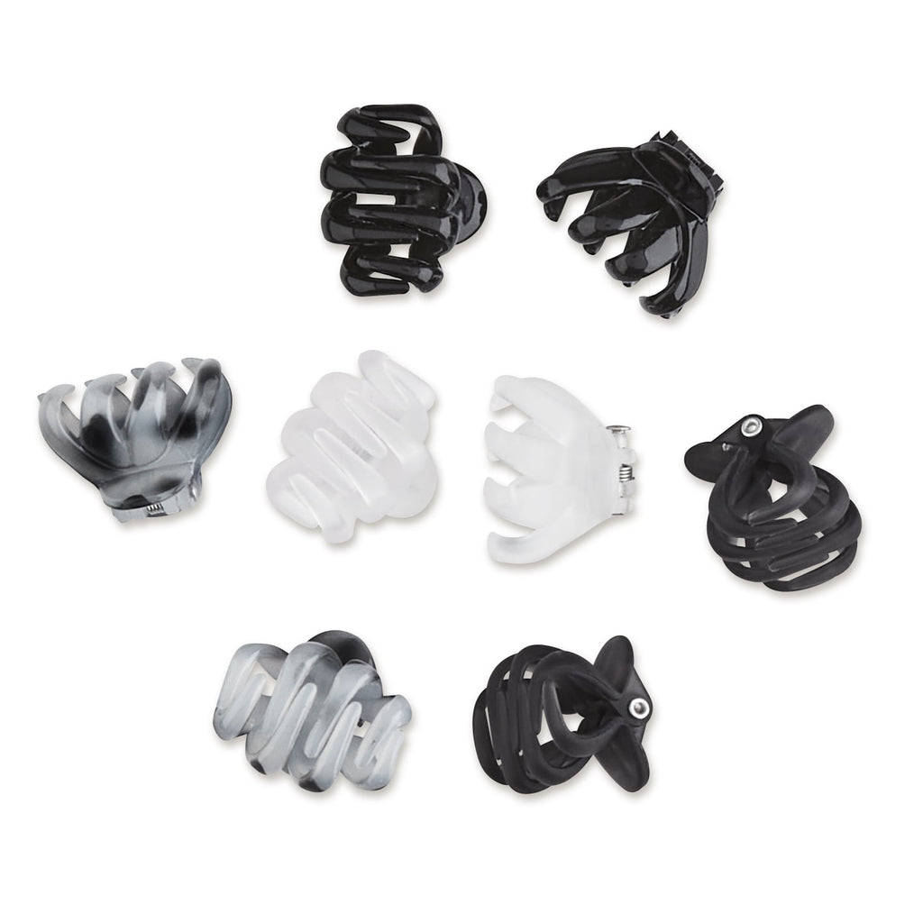 Scunci Mini Octopus Claw Clip, Multicolor, 8 Count - Image 4