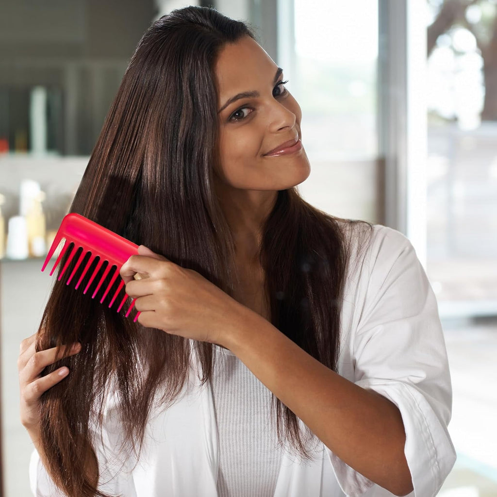 6 Pcs Small Combs for Hair, Small Mini Wide Tooth Comb, 4.3 Inches Mini Comb, Travel Detangling Comb, Pocket Combs, Shower Wet Portable Comb - Image 6
