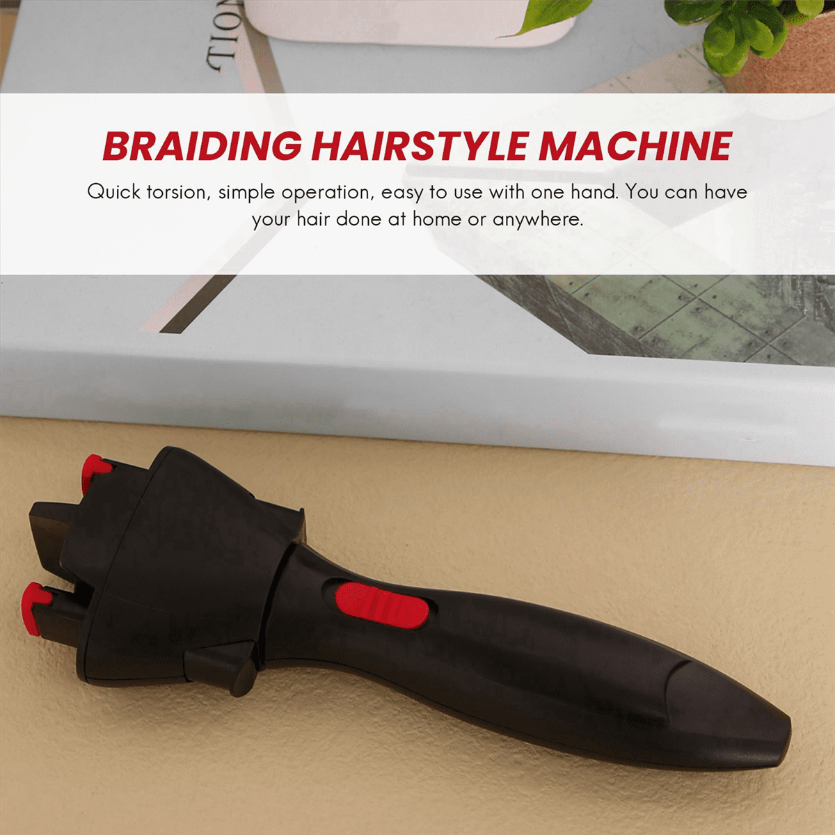 Electric Hair Braider Automatic Twist Braider Knitting Device Braider Machine Braiding Hairstyle Hair Styling Tool - Image 6