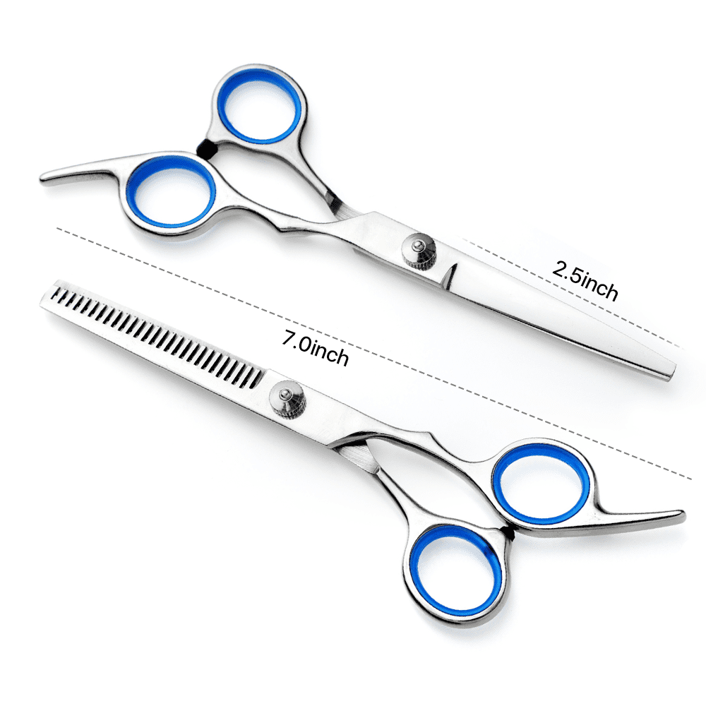 Professional Hair Cutting Scissors Tools for Women Men, 10 PCS Haircut Kit Scissors for Cutting Hair - Image 4