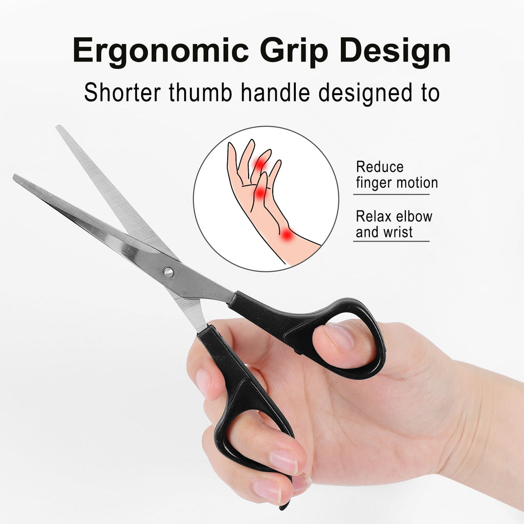 Stainless Steel Hair Cutting Scissors 6.7 Inch Haircut Thinning Shears - Image 5