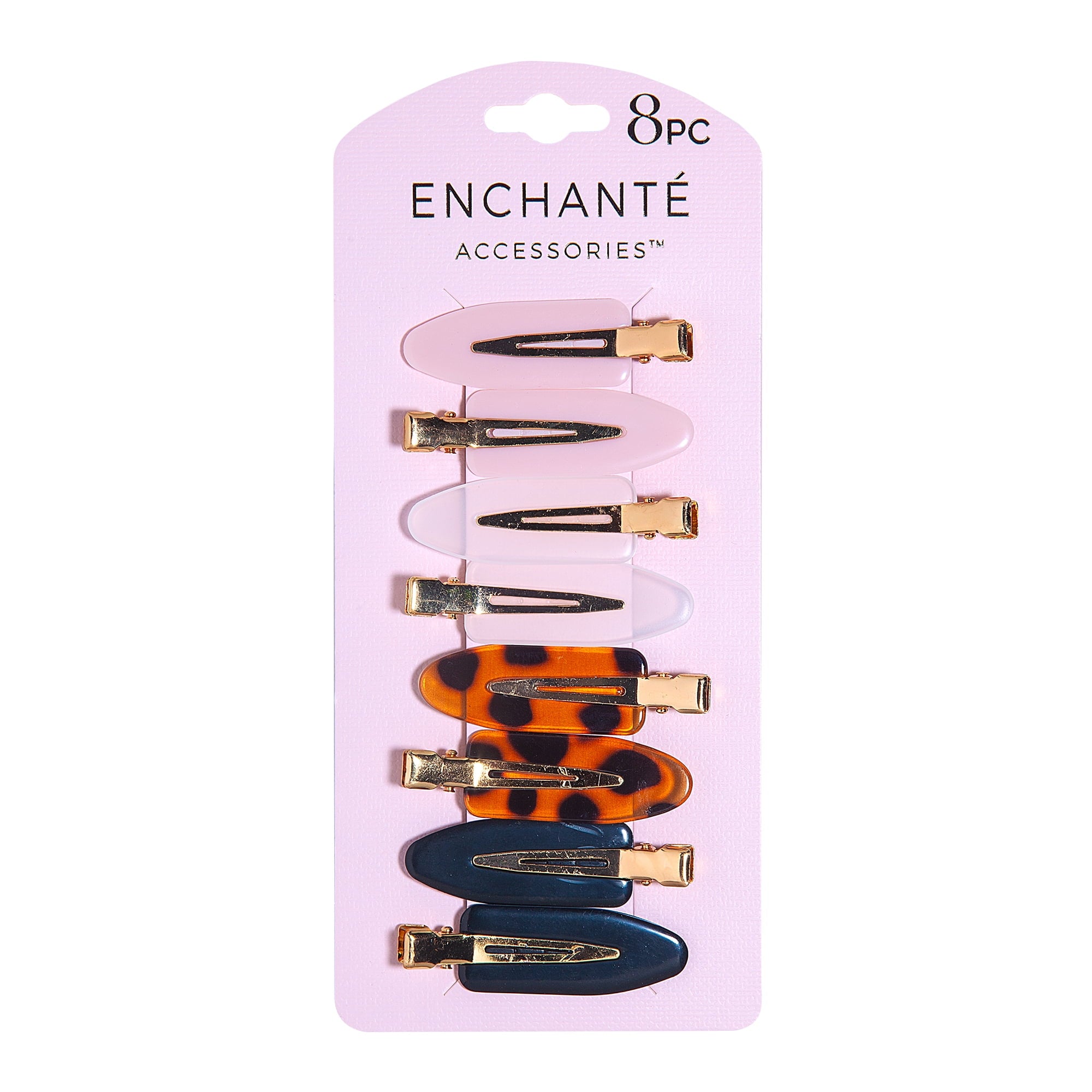 NonSlip Creaseless Hair Clips, NoDent Styling Clips for Makeup, HeatFree Hair Styling & Sectioning, 8 Count