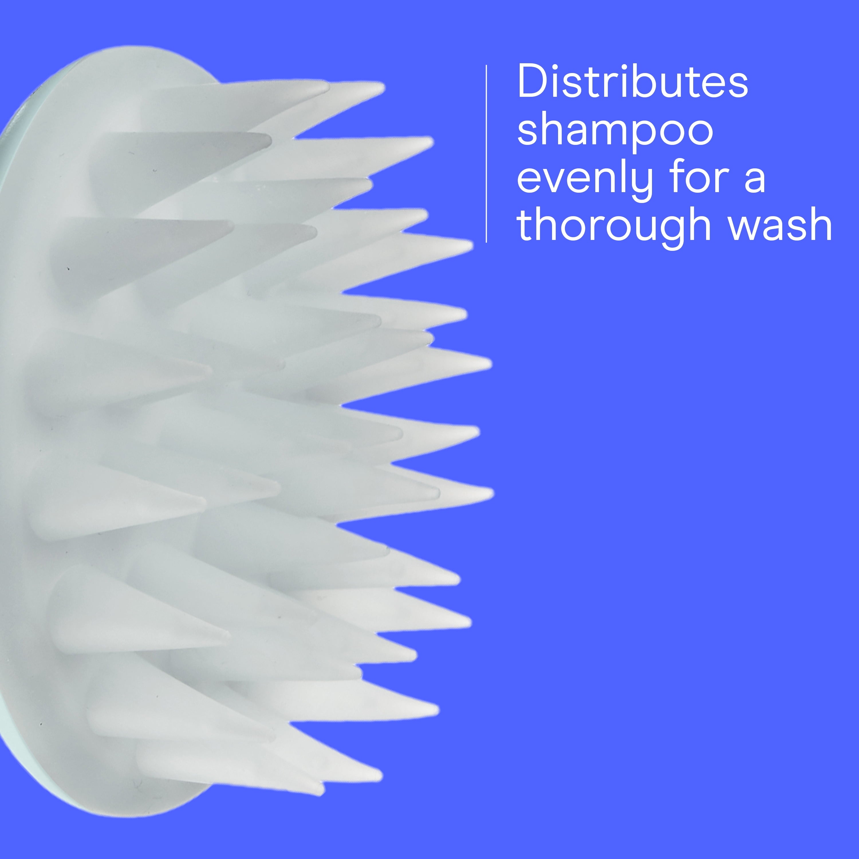 Massage Brush for Long & Thick Hair, Shampoo & Treatment Brush - Image 3