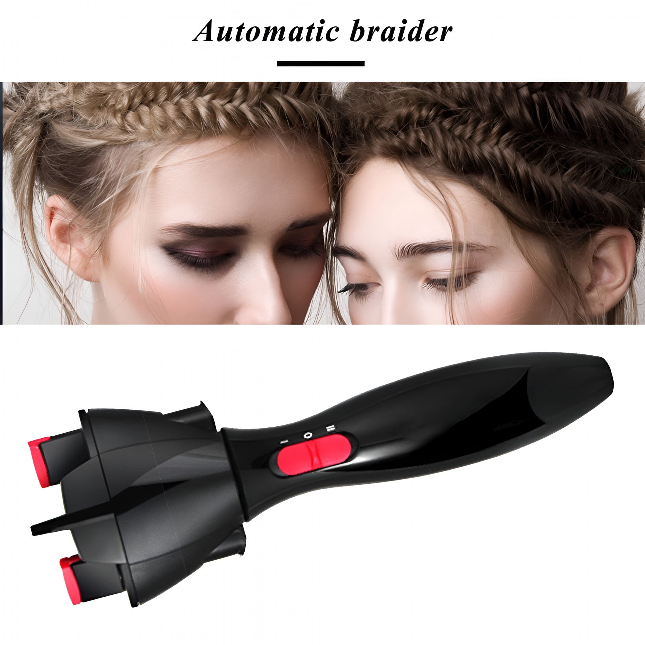 2026 New Electric Hair Braider Automatic Twist Knitted Hairstyle Braiding Machine for Home Salon Travel - Image 6