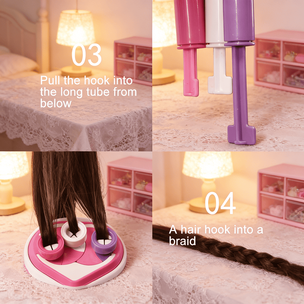 2026 New Hair Twisting Tool,Automatic Hair Braider Rollers Hair Braider Hair Unique Gifts for Hair Styling,Braiding,Q... - Image 4