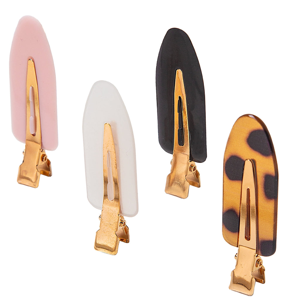 NonSlip Creaseless Hair Clips, NoDent Styling Clips for Makeup, HeatFree Hair Styling & Sectioning, 8 Count - Image 5