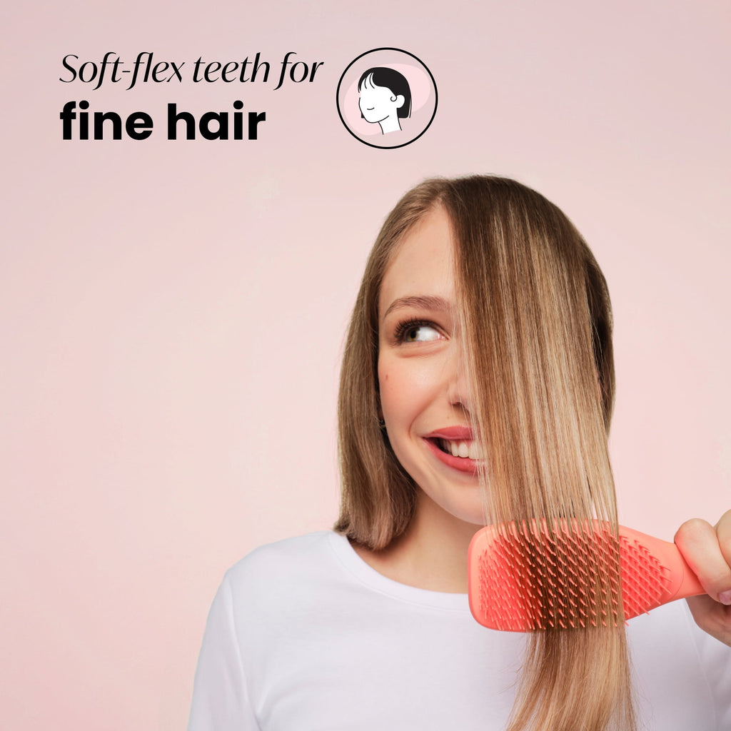 The Essential Detangler for Fine & Fragile Hair, Orange - Image 4
