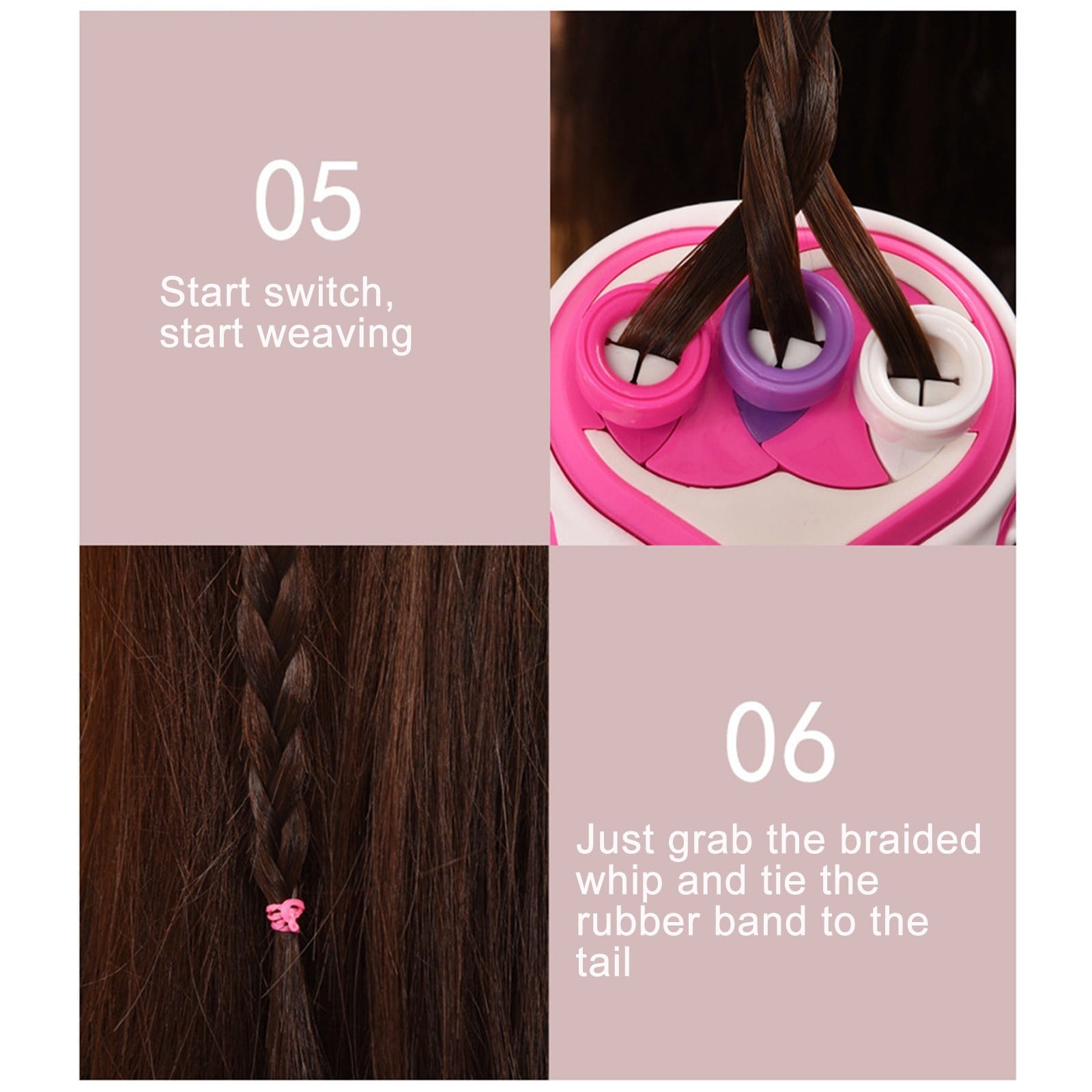 Tool,Automatic Braider Electric Rollers Braider Christmas Gift - Image 6