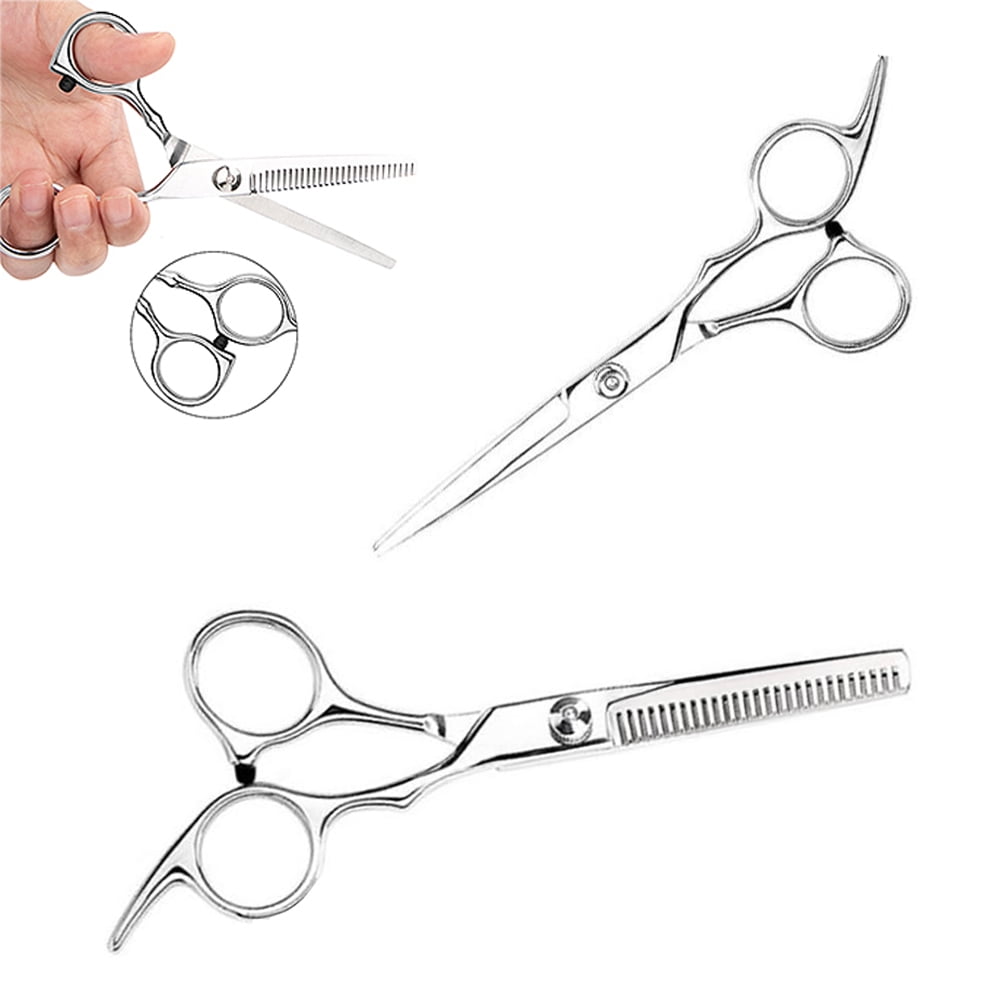 Professional Hair Cutting Scissors Set with Thinning Shears for Hair Cutting, 6.7 Inch Hair Scissors Kit for Home Sal... - Image 6