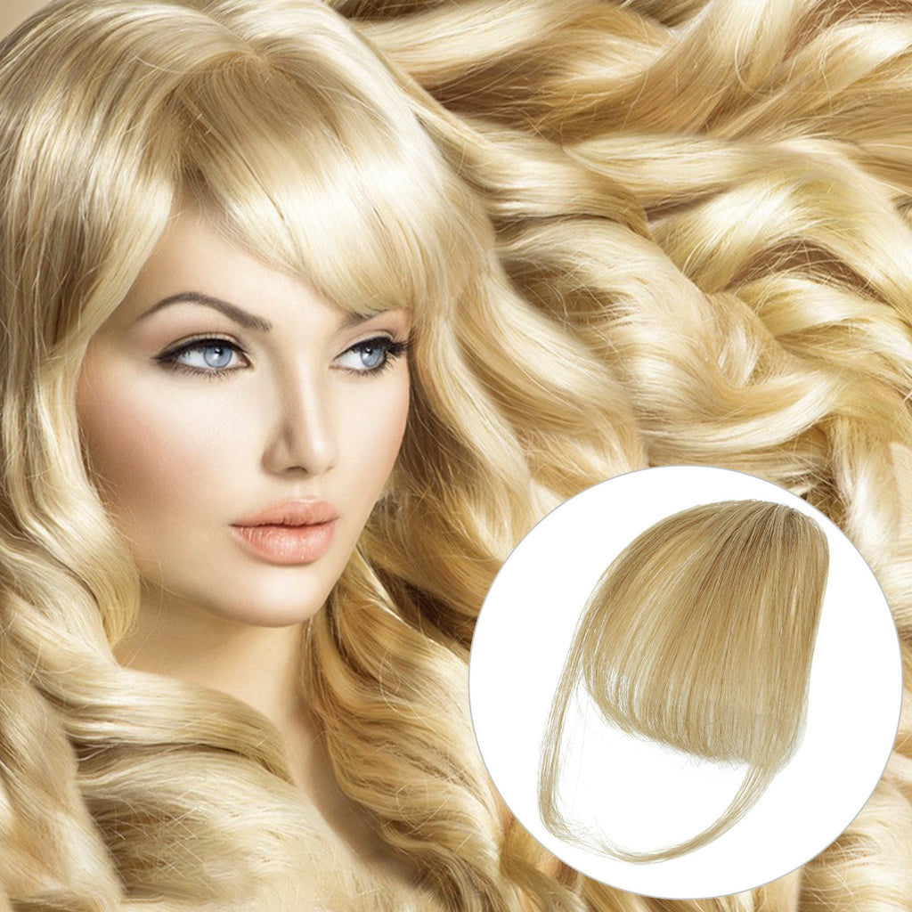 in Bangs Real Hair - 2024 New Wispy Real Hair Bangs in Human Hair, Fringe Curtain Bangs Hair on Wiggy Front Hair Piec... - Image 2