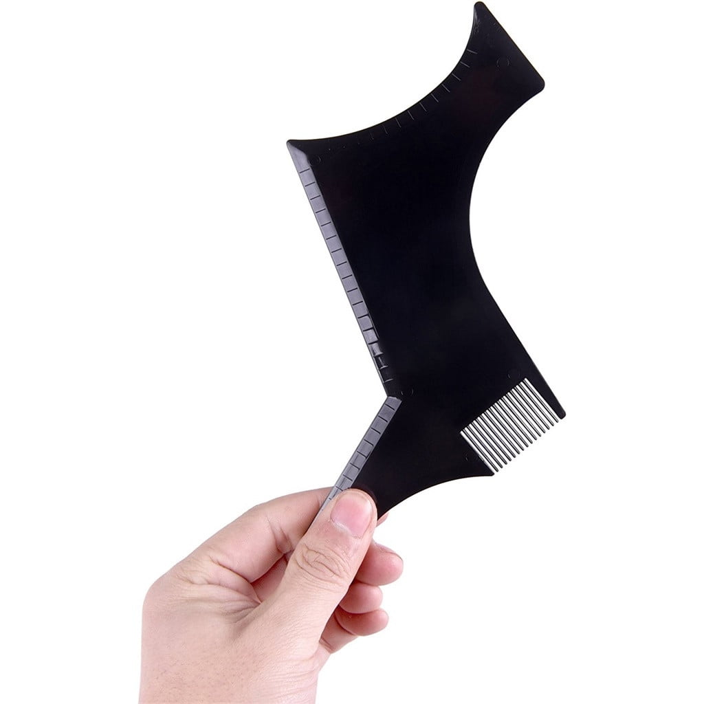 Template Tool for Men with Transparent Design and Precision Grooming Kit - Image 2