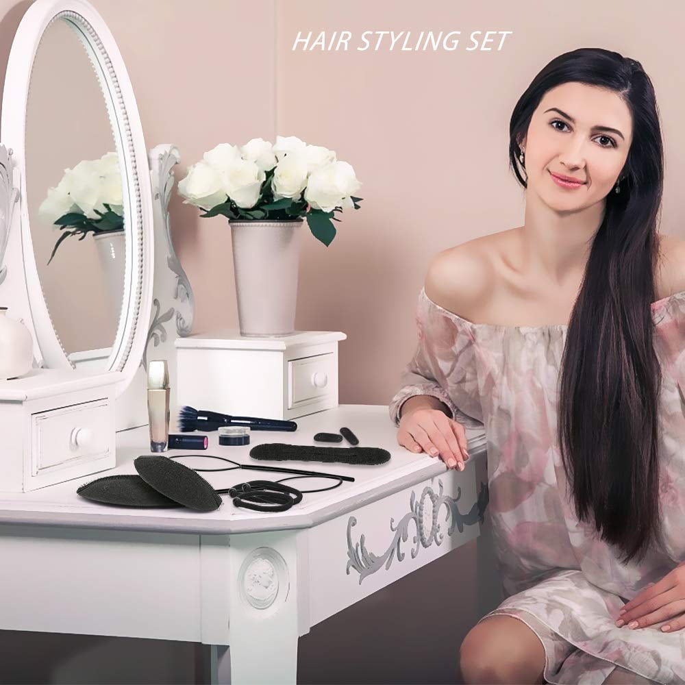 83 Pcs Hair Braiding Tool, Hair Styling Tool Kit Updo Ponytail Maker Accessories Topsy Hair Braid Kit - Image 2