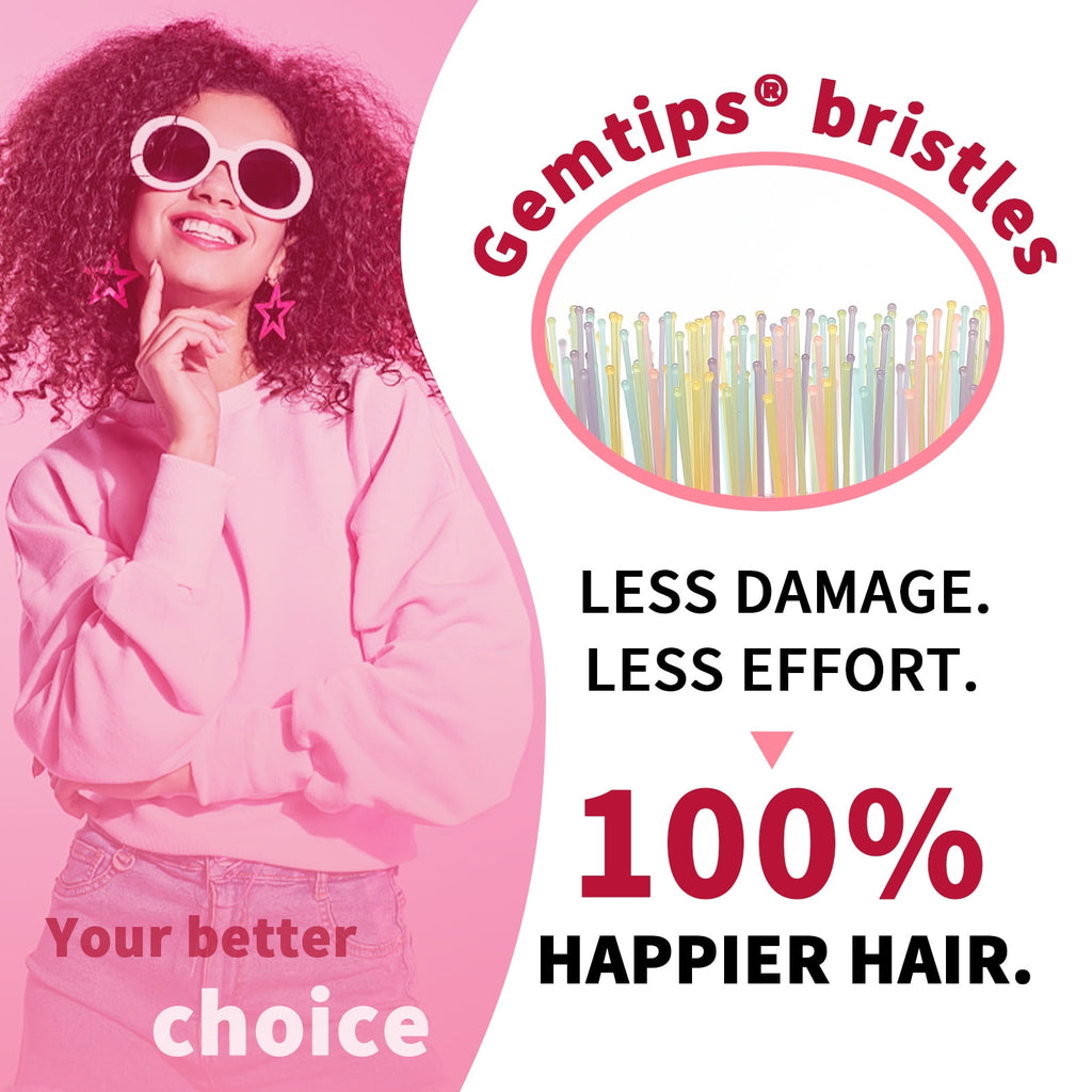 Hair Brush, Double Bristles Vented Brush for All Hair Types, Idea Gift - Image 6