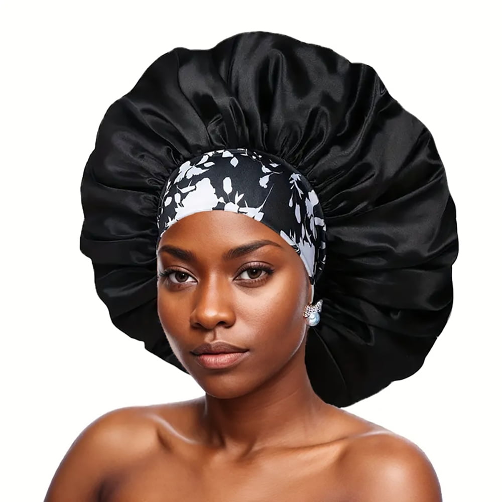 6 Pack Hair Bets for Women, Satin Hair Bet for Sleeping, Silk Bet for Curly Hair, Satin Bet for Black Women Big Capacity - Image 3