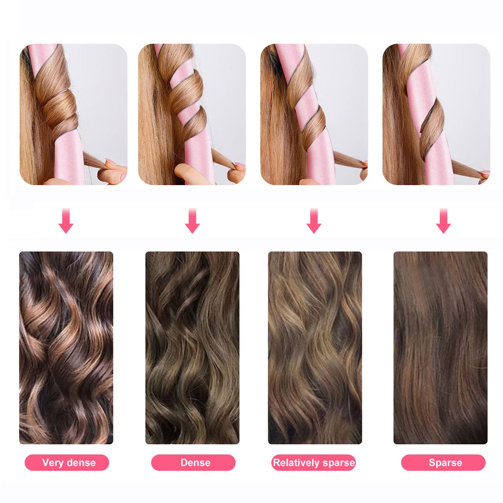 EEEkit Hair Rod, No Hot Hair Roller, Foam Curl Ribbon with Hair Claw Clip and Scrunchies - Image 3