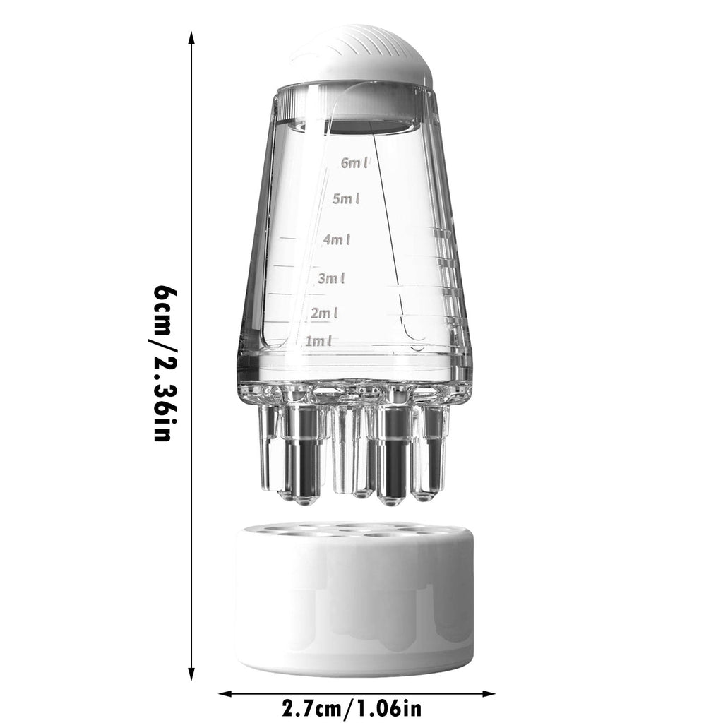 Hair Oil Essential Serum Liquid Massager for Hair Growth Mini Root Brush Tool Bottle - Image 6