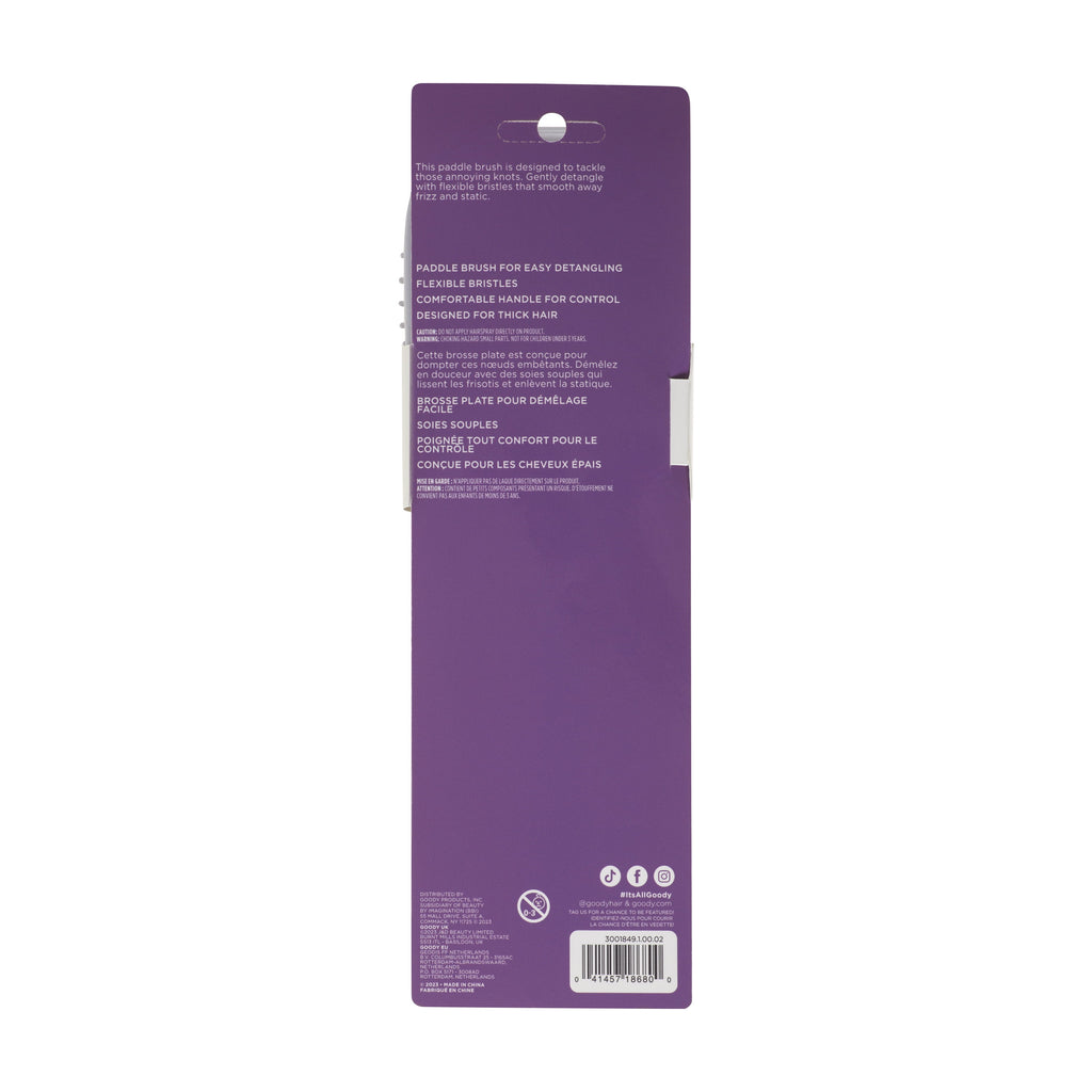 Goody Style Boost Paddle Brush, Detangling & Styling Brush, For Thick Hair, 1 Ct - Image 5