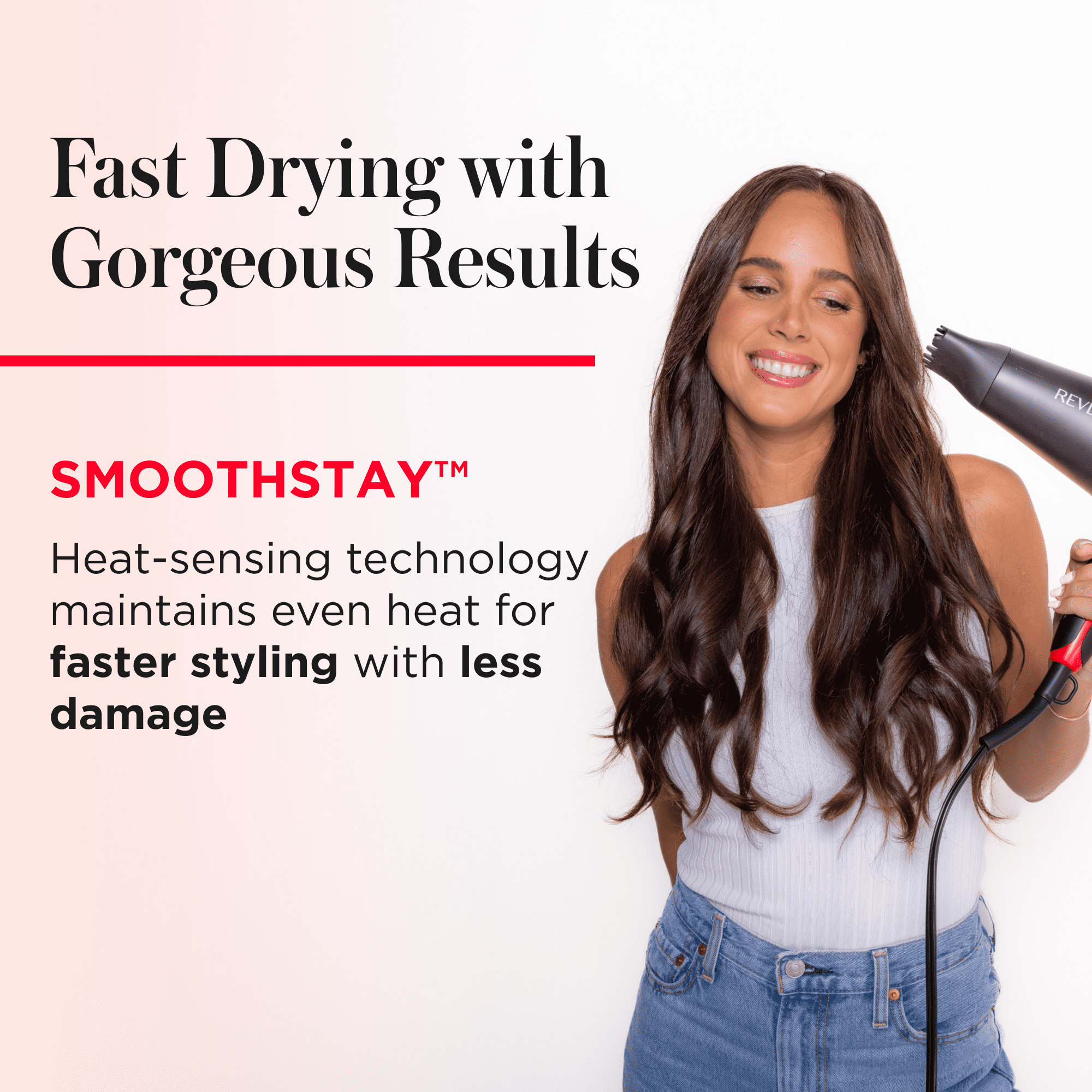Oil-Infused Ceramic Hair Dryer with Diffuser, Black - Image 4