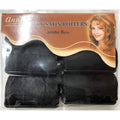 Rollers Jumbo Black 6 Count 1240