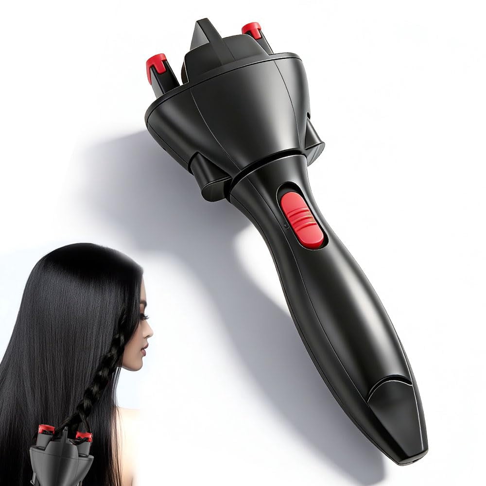Auto Smart Styling Tools, Electric Quick Twister and Machine, Battery Powered for Tangling Styling (B)