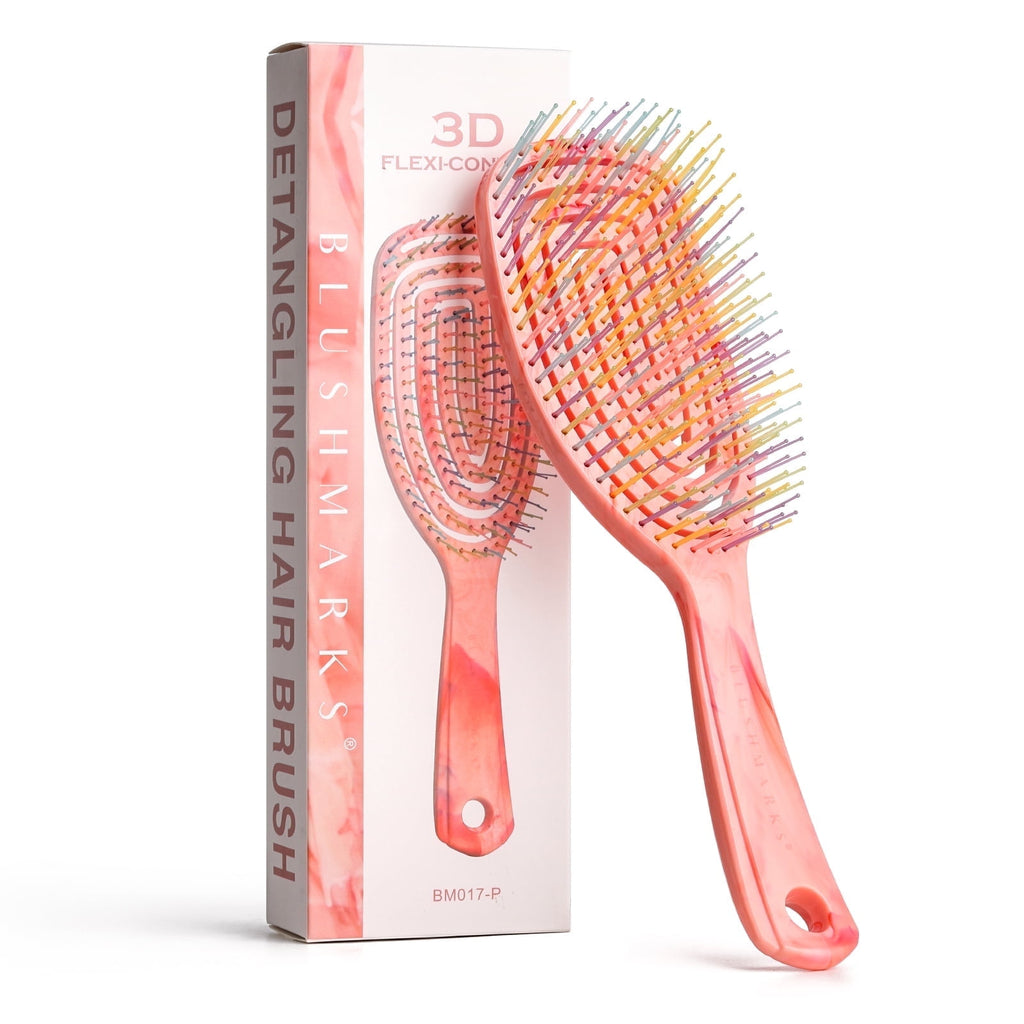 Hair Brush, Double Bristles Vented Brush for All Hair Types, Idea Gift