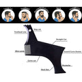 Template Tool for Men with Transparent Design and Precision Grooming Kit