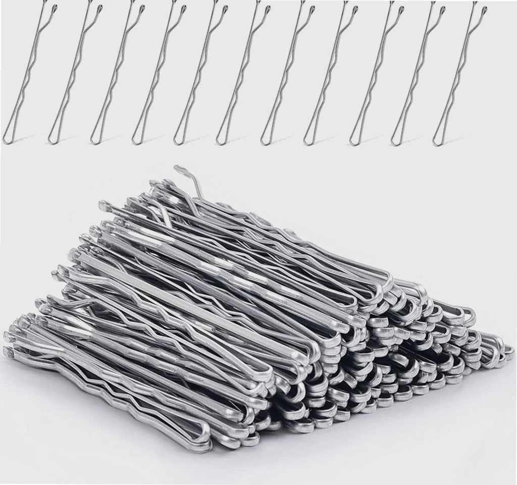 Bobby Pins, 120 Pcs Hair Grips Hair Pins for Women Fine Hair with BoxSilver,5 cm/2 Inches)