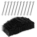 Black, 500 Pcs Black , 2 Inch Premium Pin, Secure Hold with store box, Hair for Women and Girls