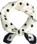 For Women Lightweight Fashion Neck Silk Satin Head Scarves For Sleeping Handbags