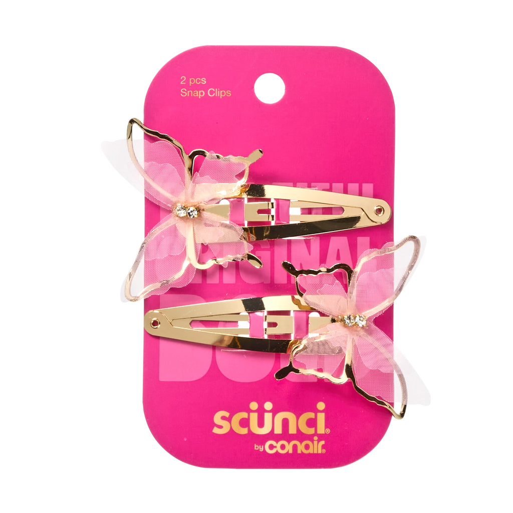 Pink & Gold Tone, All Hair Types, 2 Count