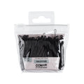Conair Styling Essentials Bobby Pins, Black, 200 Count with Storage Pouch