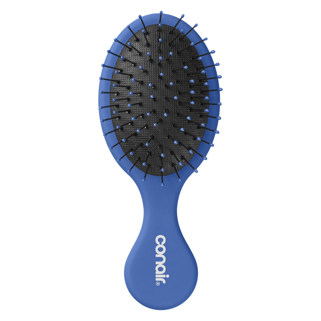 Mini Cushion Hairbrush for Wet or Dry Hair, Colors Vary
