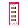 Conair Styling Essentials Mini Bobby Pins, Smooth Brown, 36 Count