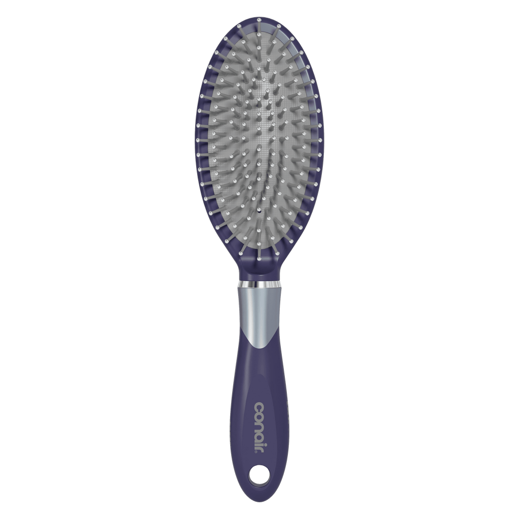 Finish Metal Bristle Cushion Hair Brush, All Hair Types, 1 Count