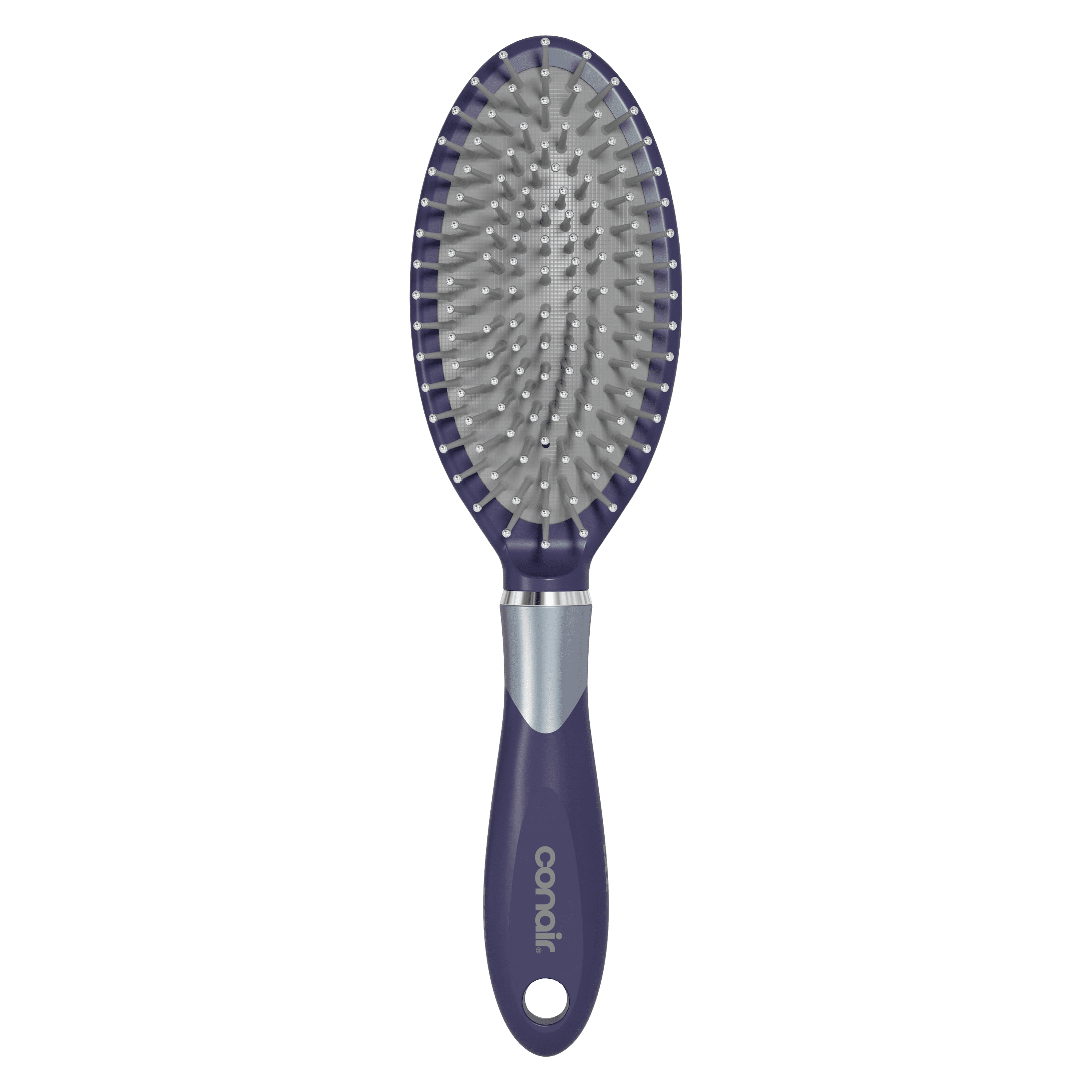 Finish Metal Bristle Cushion Hair Brush, All Hair Types, 1 Count