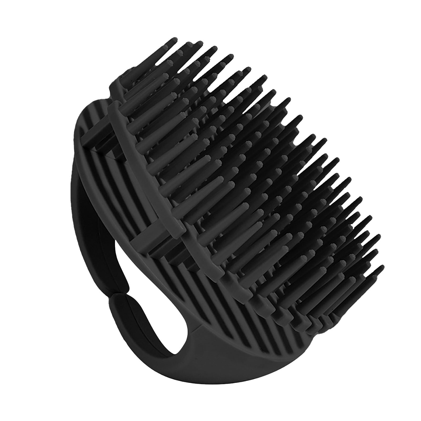 Massager Shampoo Brush with Soft Silicone Bristles for Care and Growth, Shower Head Scrubber Exfoliator for Dandruff,...