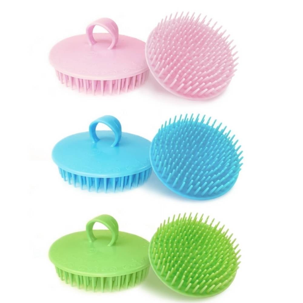 Hair Scalp Massager Shampoo Brush, 6 Pcs Scalp Brush Shower, Soft Scalp Scrubber for Dandruff, Scalp Exfoliator for Adults, Children and Pet