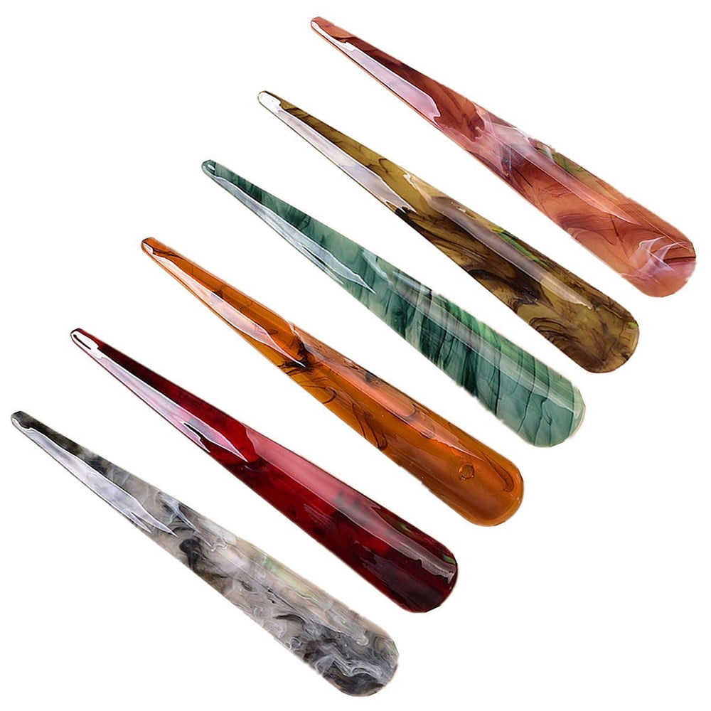 6 Pack Large Long Alligator Hair Clips for Styling Salon Sectioning, 5 inch Rust-Proof Durable Non-Slip Duckbill Metal Clips for Women Thick