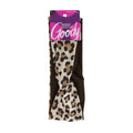 Headbands, Leopard Print and Black, 2 Ct
