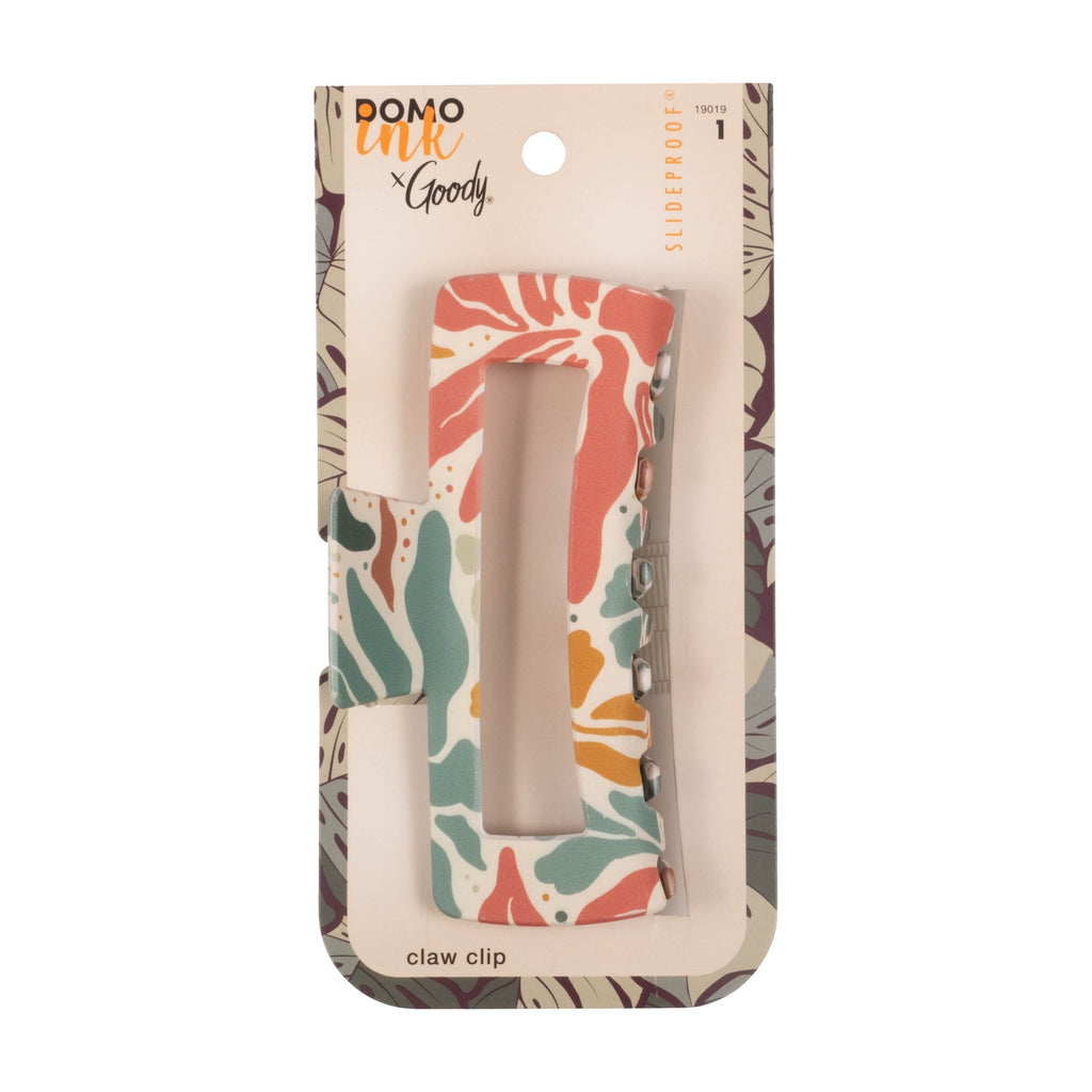 x DomoINK Frame SlideProof Claw Clip for Thick Hair, Trendy XL Hair Clip, 1 Ct
