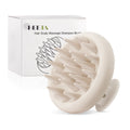 Hair Growth, Exfoliator for Dandruff Removal & Relaxation, Shampoo Brush Fit Wet Dry Hair Use, Beige