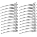 for Styling Sectioning 24Pack, Metal Duck Bill for Women, Alligator Clip for Long Curl Thick , Roller , Pin Curl , Salon