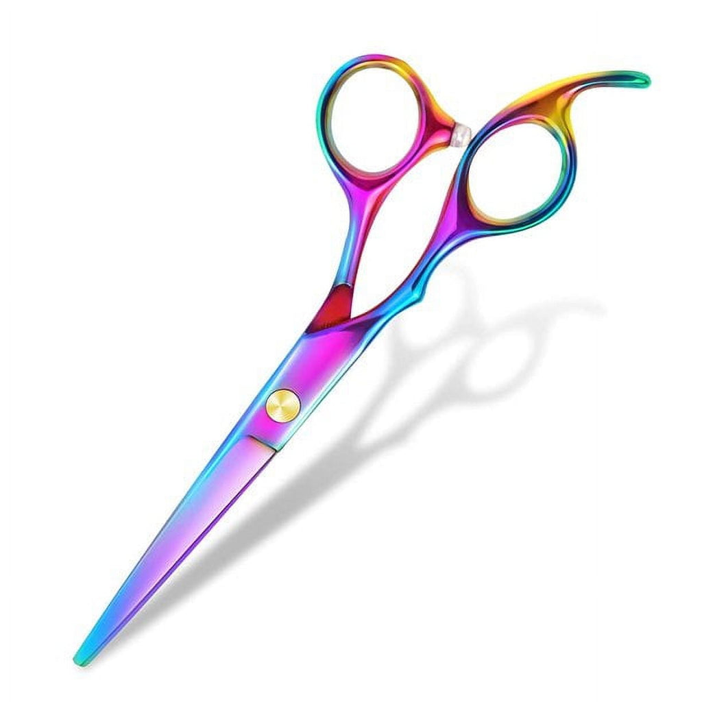 Hair Cutting Scissors/Shears, Professional Hair Shears - 6.7" Barber Haircut Scissors For Hair Cutting, Cool Coloring Hair Scissors For Men/