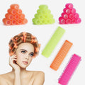 Grip Curlers for , Short Roller Sets, No heat Salon dressing Curlers for Women, Pack of 12 Small 0.6 Inch (Random Color)