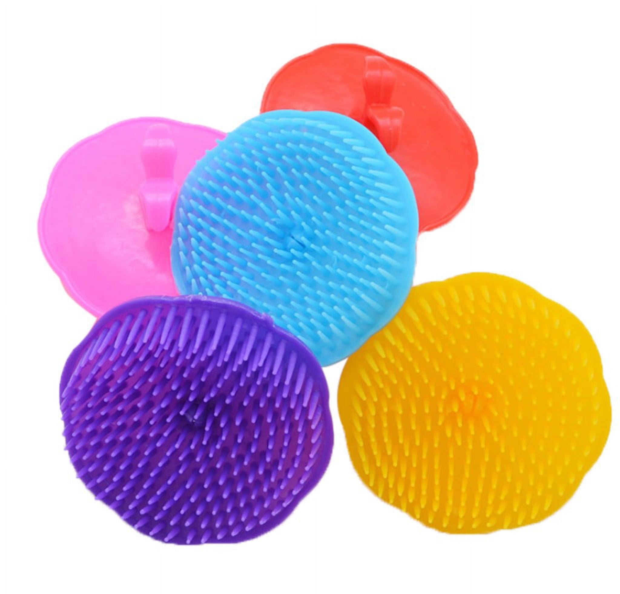 Brush,Shower Head Scrubber,Multi-Use Comb For Head Massage & Bath,Improve Blood Circulation, Growth,Reduce Dandruff,S...